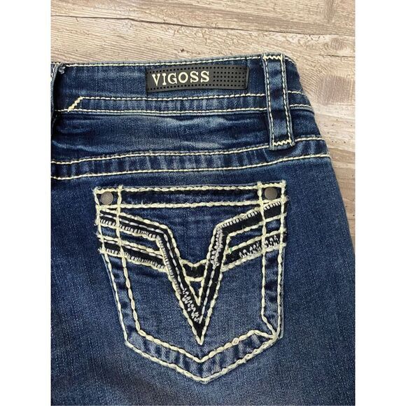 Vigoss Capri Jeans Heritage Fit Stretch Cropped Women’s Size 4 - Picture 6 of 6